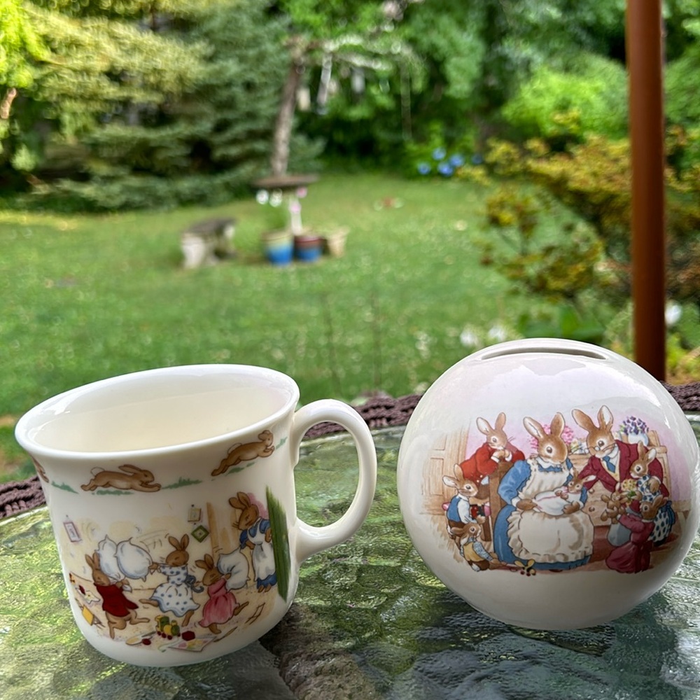 Bunnykins Royal Doulton Mug And Bank